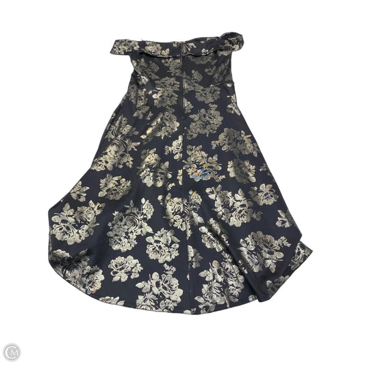 Dress Party Midi By Premier Amour In Black & Gold, Size: 16