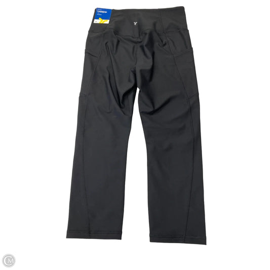 Athletic Leggings Capris By Old Navy In Black, Size: M