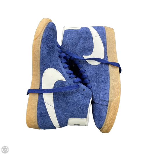 Shoes Athletic By Nike In Blue, Size: 8