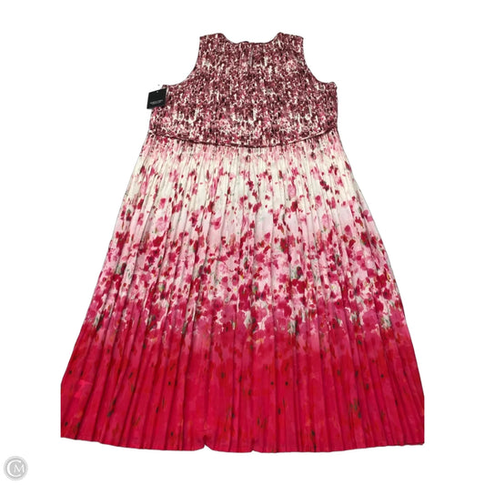 Dress Casual Maxi By Simply Vera In Pink, Size: Xxl