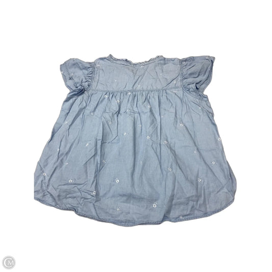 Top Short Sleeve By Jane And Delancey In Blue, Size: 2x