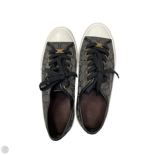 Shoes Designer By Coach In Black, Size: 8.5