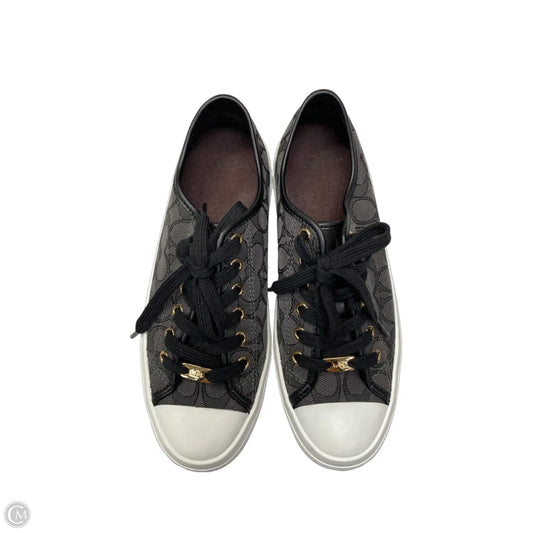 Shoes Designer By Coach In Black, Size: 8.5