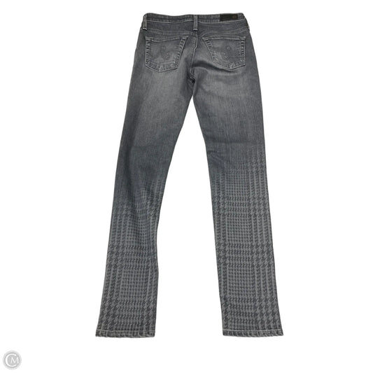 Jeans Skinny By Ag Jeans In Grey Denim, Size: 4