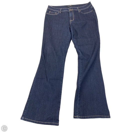Jeans Flared By Roz And Ali In Blue, Size: 10