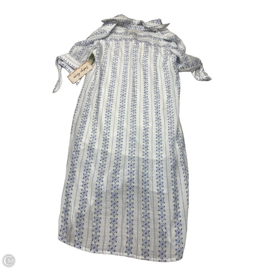 Dress Casual Short By Indigo Rose In Blue & White, Size: S