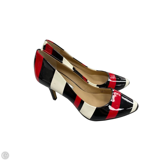 Shoes Heels Stiletto By Inc In Black & Red, Size: 6