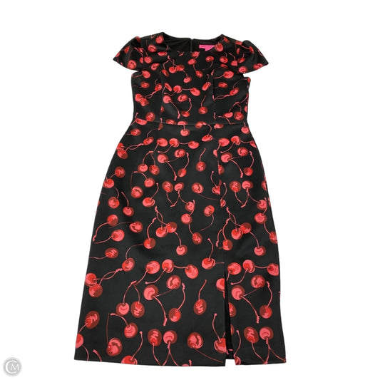 Dress Work By Betsey Johnson In Black & Red, Size: S