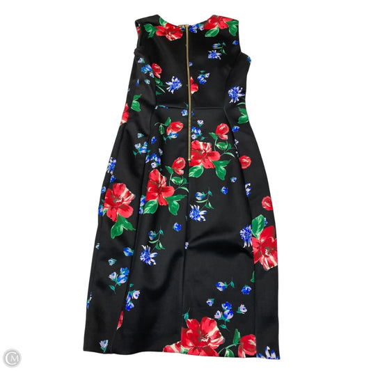 Dress Work By Calvin Klein In Floral Print, Size: S