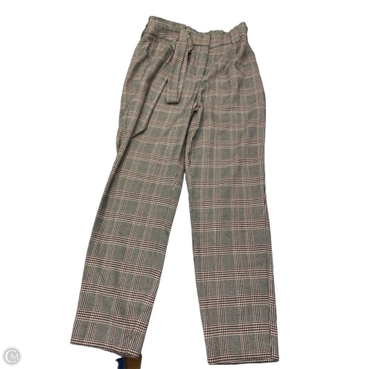 Pants Dress By Express In Plaid Pattern, Size: 6