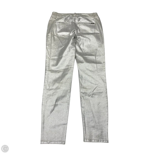 Pants Dress By White House Black Market In Silver, Size: 4