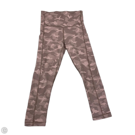 Athletic Leggings Capris By Athleta In Pink, Size: Xs