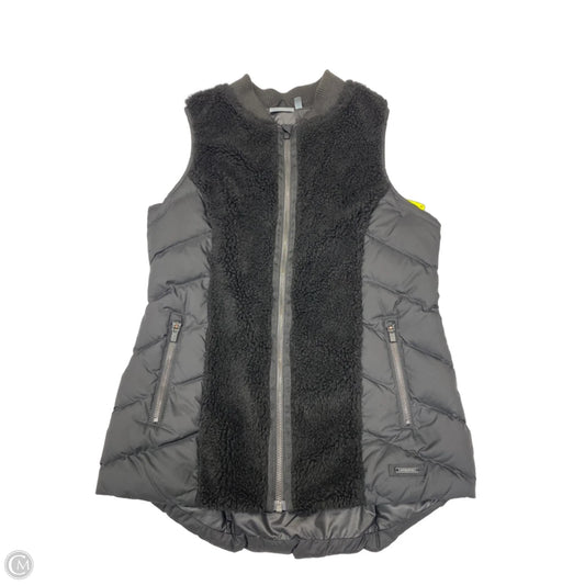 Vest Faux Fur & Sherpa By Athleta In Black, Size: S