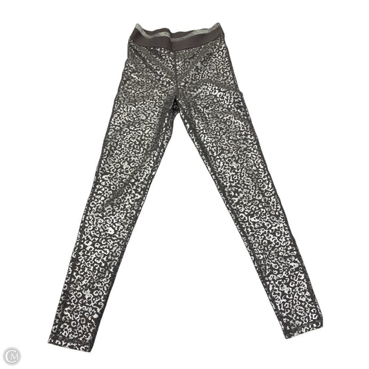 Athletic Leggings By Mono B In Silver, Size: S