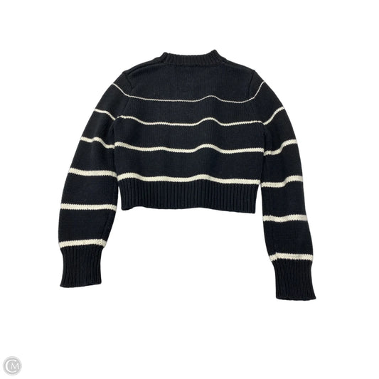 Sweater By Z Supply In Black & White, Size: S