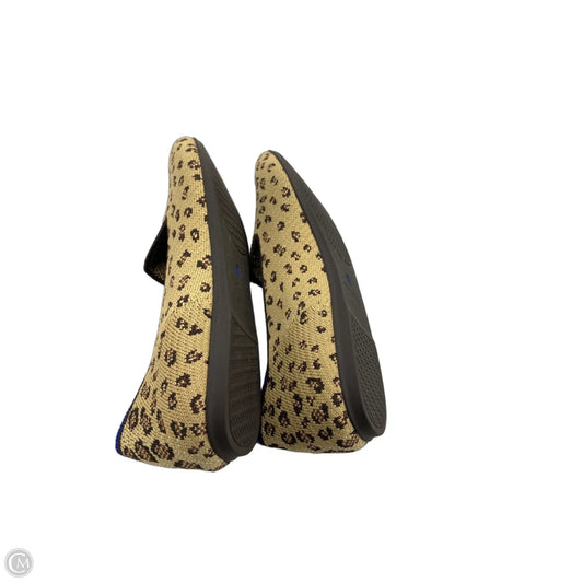 Shoes Flats By Rothys In Animal Print, Size: 8.5