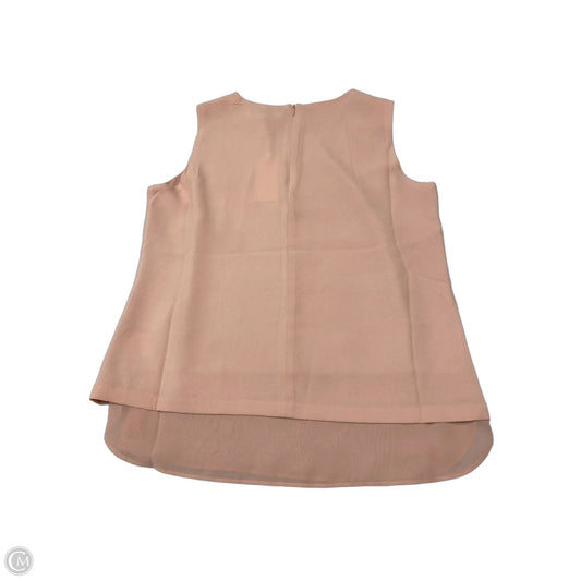 Blouse Sleeveless By Rose And Olive In Peach, Size: S