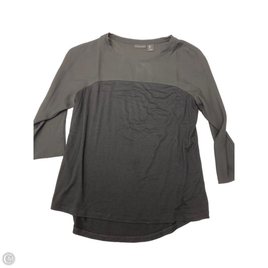 Top Long Sleeve By Tahari In Black, Size: S