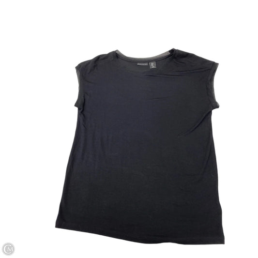 Top Short Sleeve By Tahari In Black, Size: S