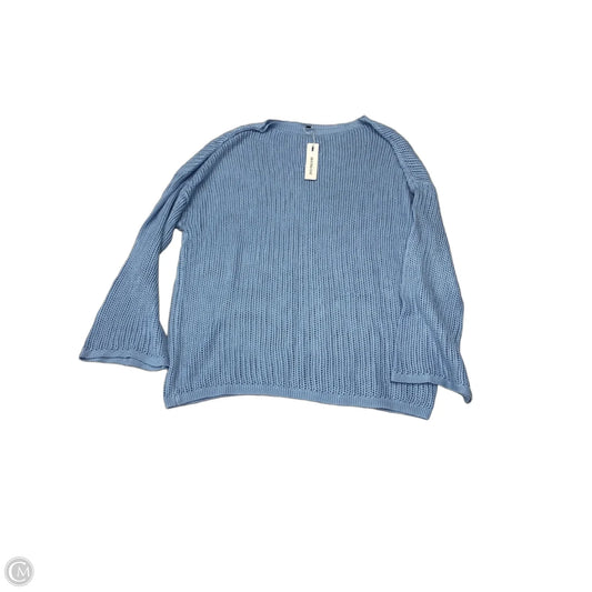 Sweater By Clothes Mentor In Blue, Size: Xl