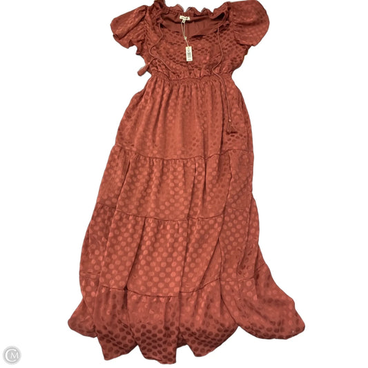 Dress Casual Maxi By Max Studio In Pink, Size: M