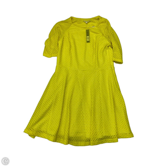 Dress Casual Short By Gianni Bini In Yellow, Size: M