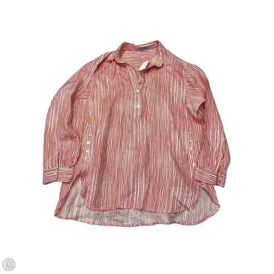 Top Long Sleeve By J Mclaughlin In Striped Pattern, Size: S