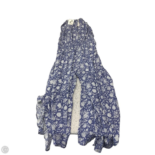 Jumpsuit By Cozy In Blue & White, Size: L