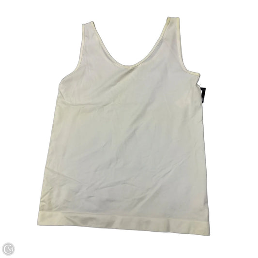 Tank Top By White House Black Market In Cream, Size: L