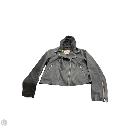Jacket Moto By Levis In Black, Size: M