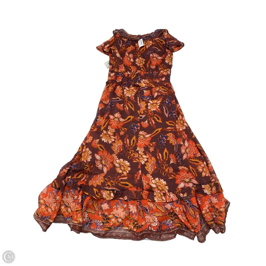 Dress Casual Maxi By Old Navy In Brown, Size: S