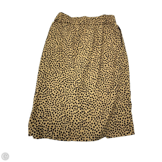 Skirt Maxi By J. Crew In Animal Print, Size: 8