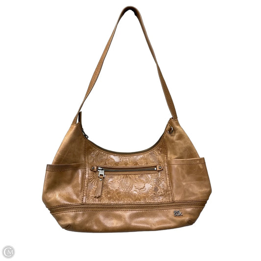 Handbag Leather By The Sak, Size: Medium