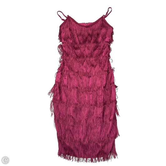 Dress Party Short By Gilli In Maroon, Size: M
