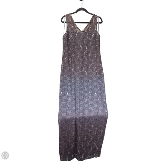 Dress Party Long By Onyx In Purple, Size: L