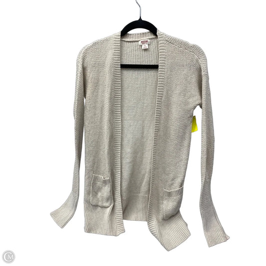 Cardigan By Mossimo In Beige, Size: S