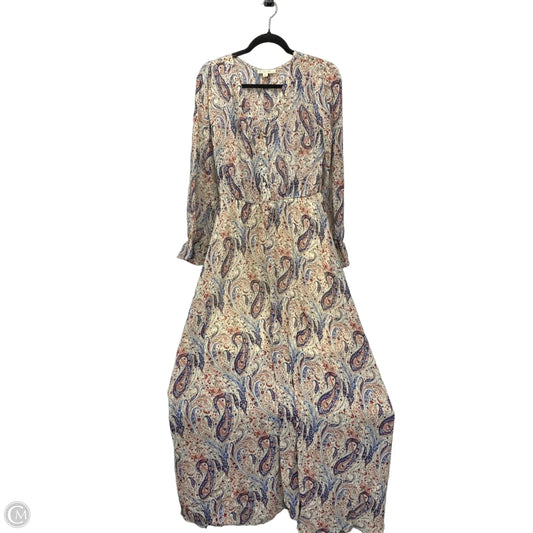 Dress Casual Maxi By Indigo Rose In Paisley Print, Size: Xl