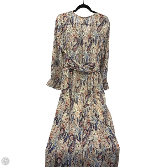 Dress Casual Maxi By Indigo Rose In Paisley Print, Size: Xl