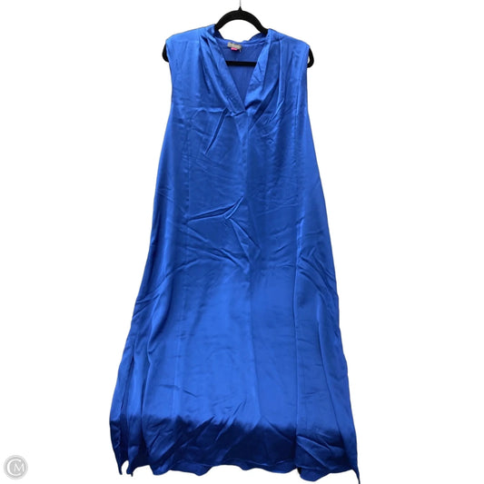 Dress Party Midi By Vince Camuto In Blue, Size: Xl