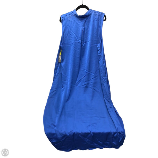 Dress Party Midi By Vince Camuto In Blue, Size: Xl
