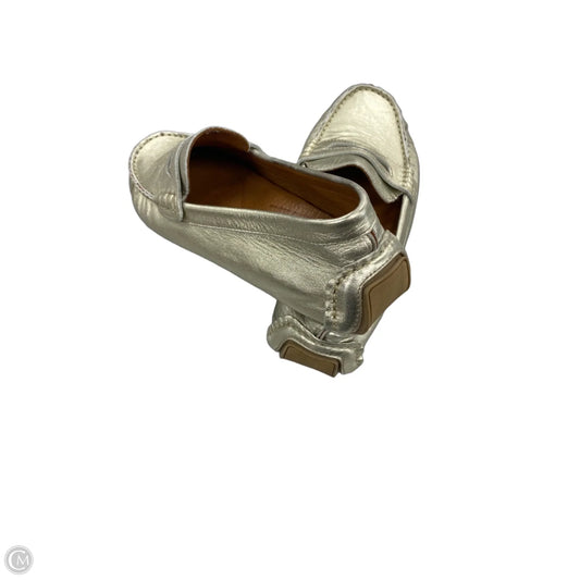 Shoes Flats By Spring Step In Gold, Size: 9.5