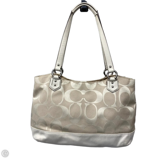 Handbag Designer By Coach, Size: Large
