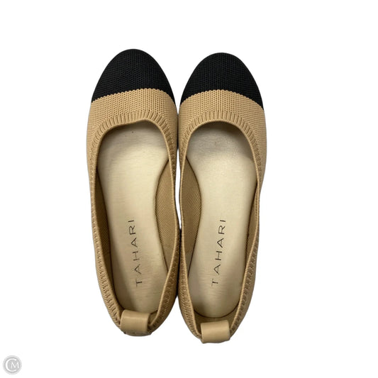 Shoes Flats By Tahari In Black & Tan, Size: 7