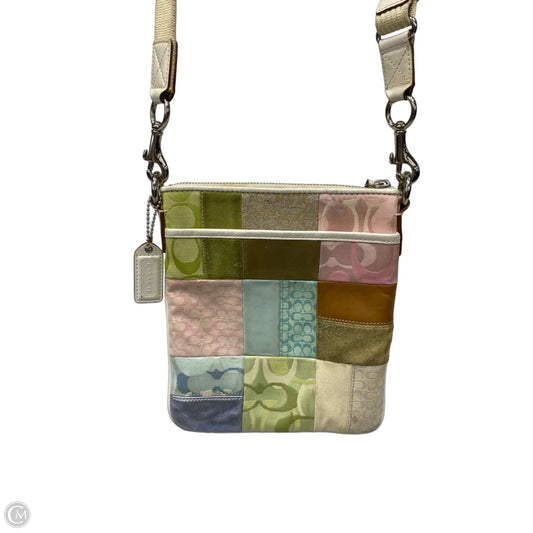 Crossbody Designer By Coach, Size: Large