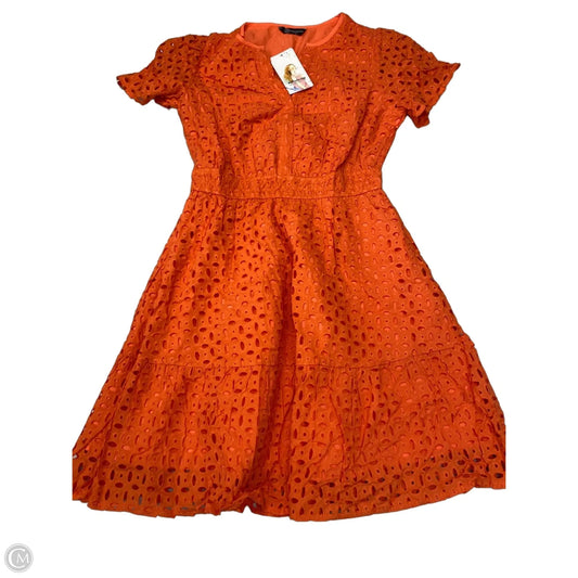 Dress Casual Short By Prettygarden In Orange, Size: S