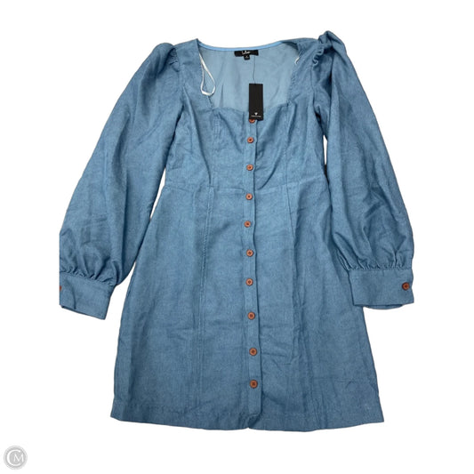 Dress Casual Midi By Lulus In Blue, Size: S