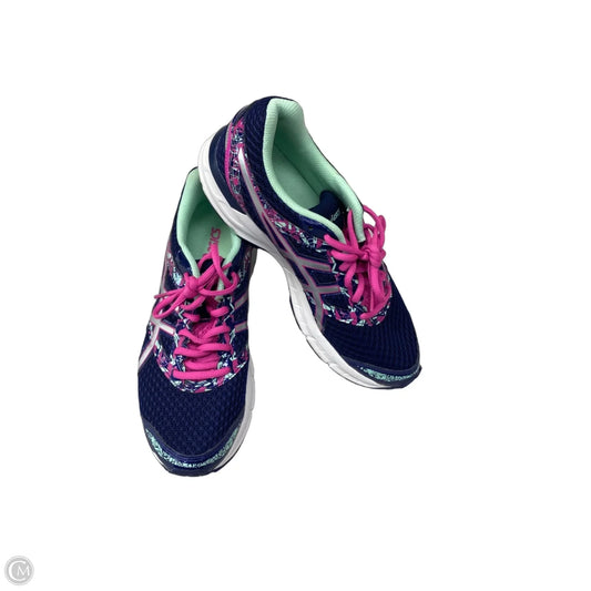 Shoes Athletic By Asics In Navy, Size: 9.5