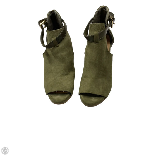 Shoes Heels Block By Kenneth Cole Reaction In Green, Size: 6