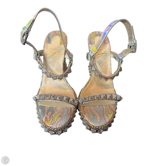 Shoes Luxury Designer By Louis Vuitton In Multi-colored, Size: 9.5