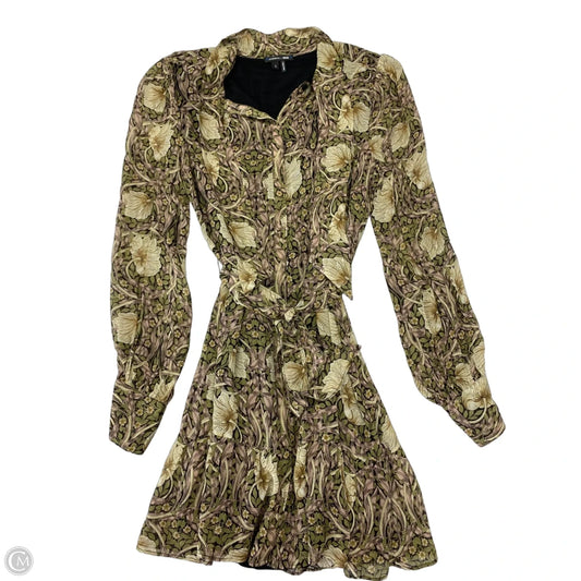 Dress Casual Short By Paige In Floral Print, Size: S